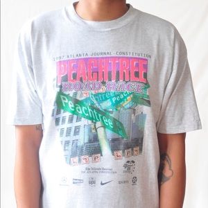 Vintage 1997 Atlanta Peachtree Road Race T-Shirt